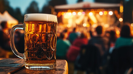 festival, beer on tap, kegs, people enjoying good craft beer