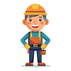 Construction Worker Cartoon 