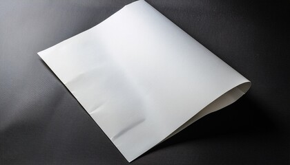 folded corner paper sheet isolated design element
