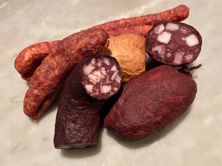 Fr&auml;nkische Wurstspezialit&auml;ten.