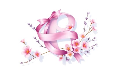 Obraz premium Elegant Reflections: Delicate Cosmetic Packaging on Sleek Mirrored Surface