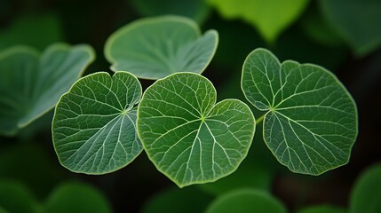 Professional Detailed Shot of Plant Leaves for Design Projects and Botanical Illustrations