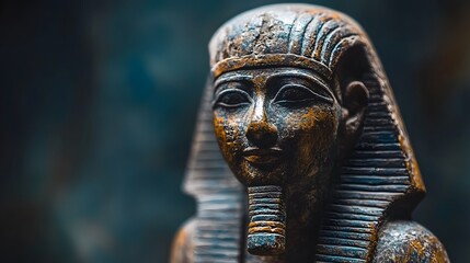 Exquisite Ancient Egyptian Ruler Figurine for Historical Education and Artistic Purposes