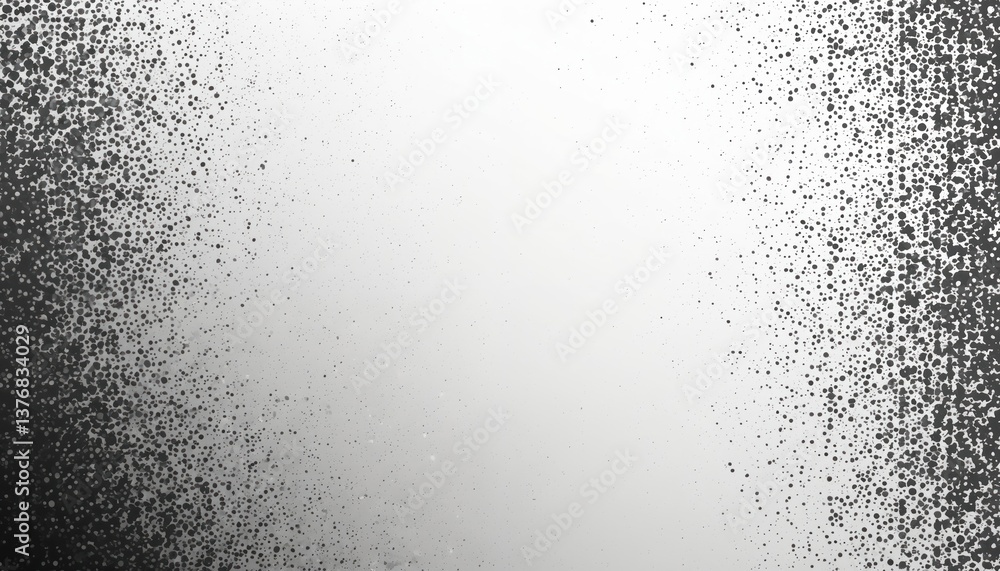 Aufkleber monochrome abstract texture overlay background. subtle halftone effect with splattered dust and roug