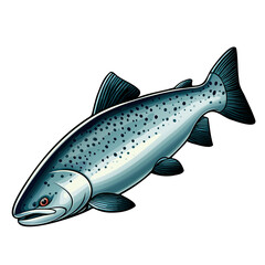 Atlantic Blue Salmon