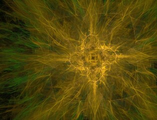 Imaginatory fractal abstract background Image