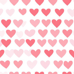 Vibrant pink heart pattern background, perfect for adding a touch of love to your designs. Clean and versatile for all uses.