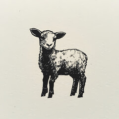 illustration of lamb