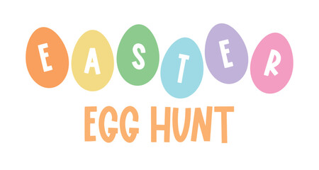 Easter Vector, Happy Easter, Easter Egg Hunt, Easter Graphic, Easter Sunday, Easter Eggs Illustration Background