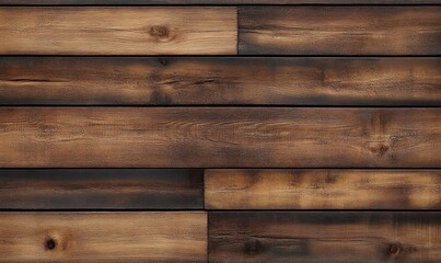 Naklejka premium Aged Wooden Planks Rustic Texture Natural Background Detailed Grain