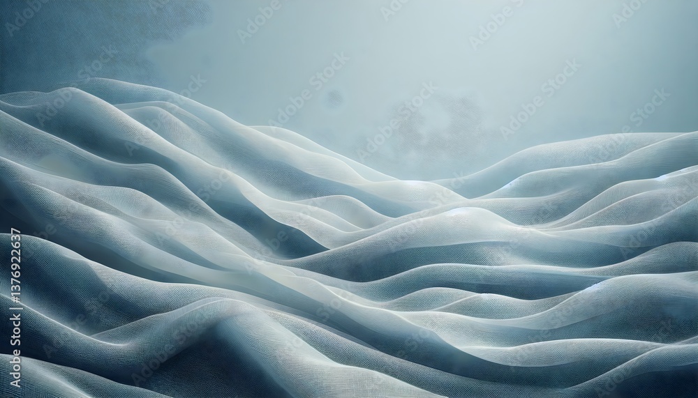 Aufkleber elegant light blue background with a delicate fabric texture, creating a soft and sophisticated look