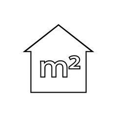  Area Icon. Territory, Region Symbol for Design Elements, Presentations, Websites, or Apps.  