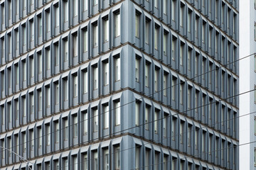 Modern Architectural Facade with Unique Windows Design in Australia