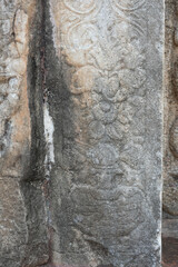 ancient rock carving stone art anuradapura