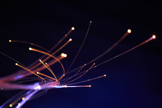 Radiant fiber optic network