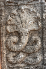 ancient rock carving stone art anuradapura
