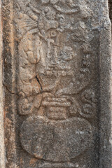 ancient rock carving stone art anuradapura