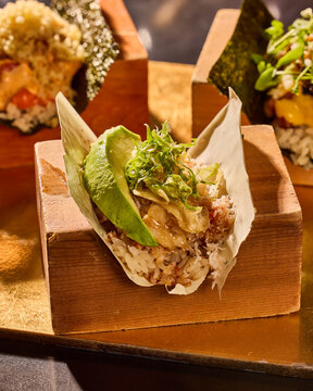 Avocado Asian Taco