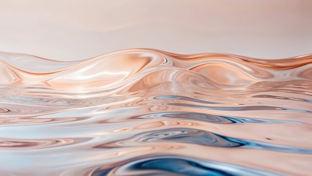 Abstract Fluid Background, Pastel Hues