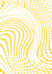Background image, using yellow lines, arranged to create an image, used as a background.