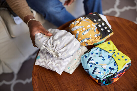 Organizing cloth diapers