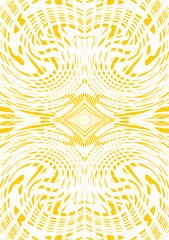 Background image, using yellow lines, arranged to create an image, used as a background.