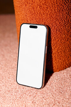 Mockup phone Blank Screen for Office Design Projects