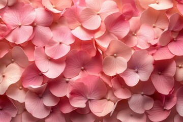Obraz premium Delicate Pink Rose Petals Natural Background for Romantic Inspirations