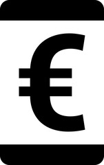 Minimalist Euro (€) Currency Symbol