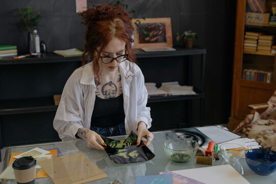 Anthotype process