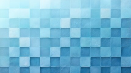 Checkered Pattern Textured Background in Soft Pastel Blue for Modern Design