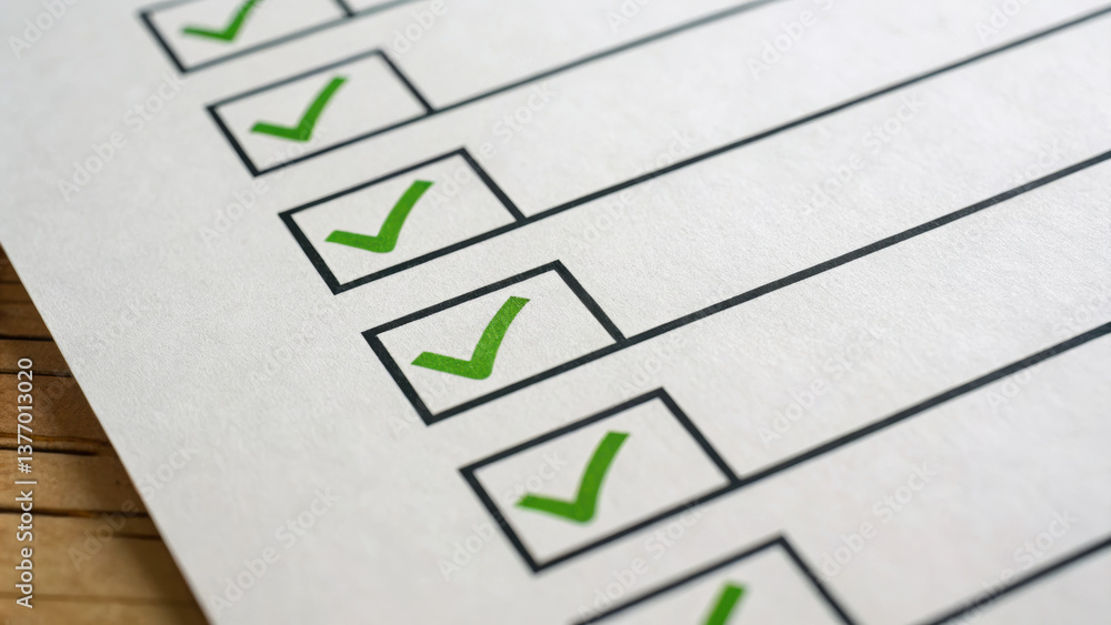 Aufkleber efficient checklist with eco friendly design enhances customer satisfaction by ensuring tasks are co