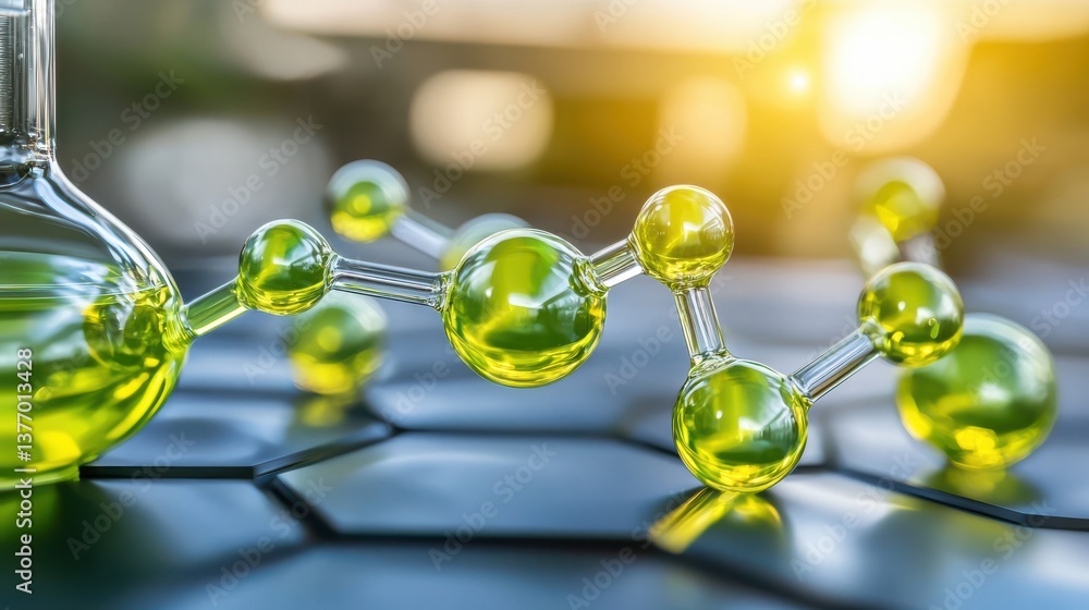 Poster dynamic gas molecules in motion laboratory gigapixel visualization scientific environment close-up v