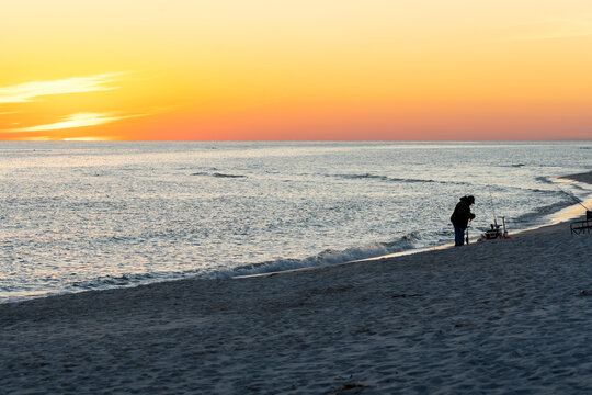 Beach fishing