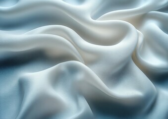 Fototapeta premium Glossy Silk Curves Elegant Background Material for Wedding and Festival Design