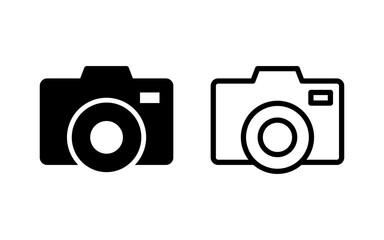 Camera icon vector illustration. photo camera sign and symbol. photography icon.