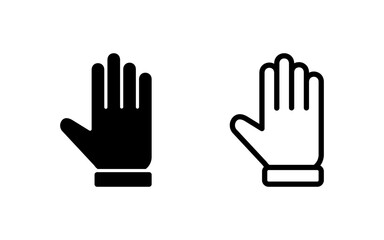 Hand icon vector illustration. hand sign and symbol. hand gesture