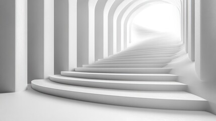 Obraz premium Simple Shining Lines Frame Material Grey