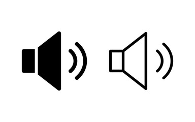 Speaker icon vector illustration. volume sign and symbol. loudspeaker icon. sound symbol