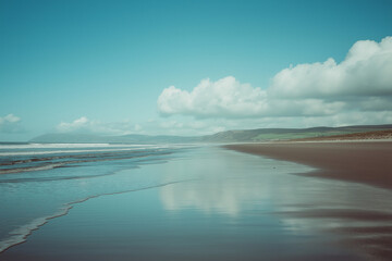 青い海, 砂浜, 海岸, 波打ち際, 白い砂, 夏, 海辺, ビーチ, 夕陽, サンセット, 青空, 水面, 透明な水, 海の風景, 海の波, 自然, リゾート, 海の音, 潮風, 海外旅行, 日本の海岸, 湘南海岸, 無人ビーチ, 観光地, 旅行写真, 癒しの風景, 休日, マリンブルー, トロピカルビーチ, サーフィンスポット, 貝殻拾い, 海水浴場, 太陽光線, 海の眺め, 静かな海岸線, 