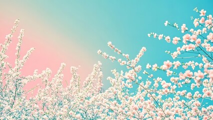 Dreamy Floral Pattern - Abstract Color Wash Art
