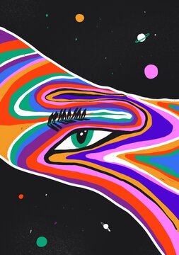 Fototapeta Fantasy universe