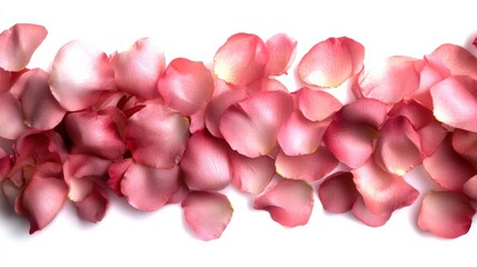 Fototapeta premium Delicate Rose Petals Arrangement