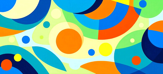 Obraz premium Bright Color Wave Texture