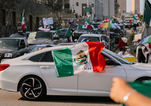 Los Angeles Immigration Protest 
