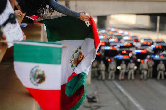 Immigration Policy Protests in Los Angeles 