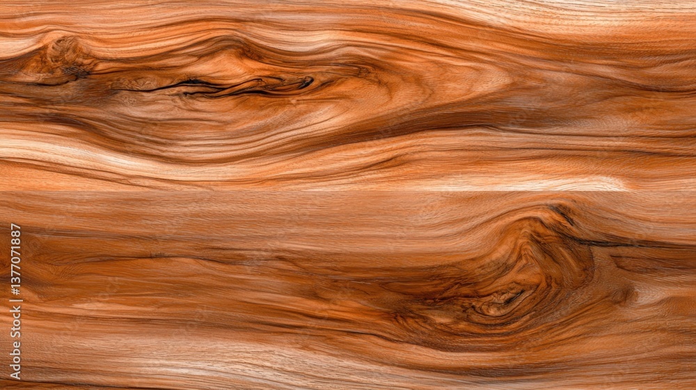 Poster close-up of a rustic mango wood surface with a natural, weathered appearance and subtle imperfection