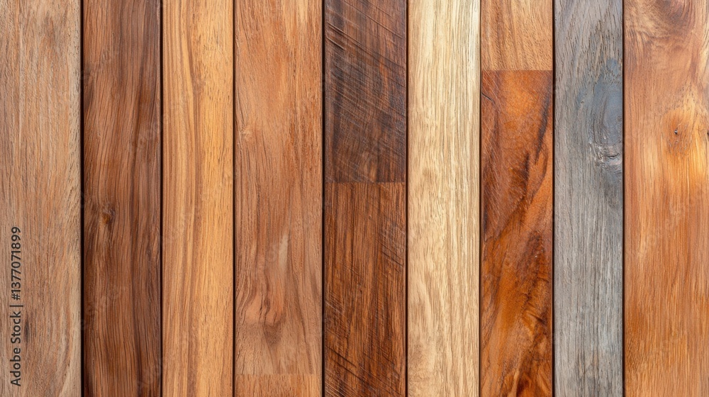 Poster seamless repeating pattern of tropical mango wood texture in a photography image, suitable for use a