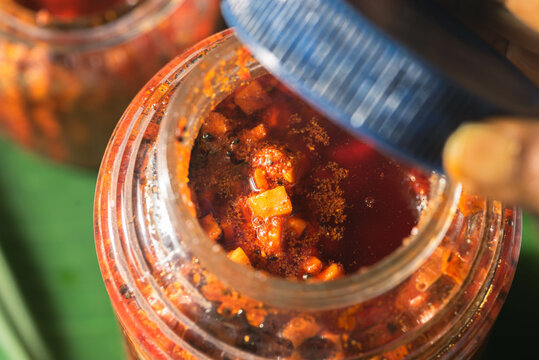 Mango Ginger and Turmeric Pickle