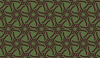 Pattern with curved line. Triangles style. Vector illustration. For you home interior wallpaper, fashion print.